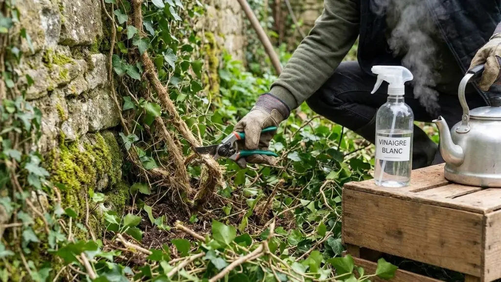 Lierre qui envahit tout : cette astuce cuisine élimine la plante récalcitrante en quelques jours seulement